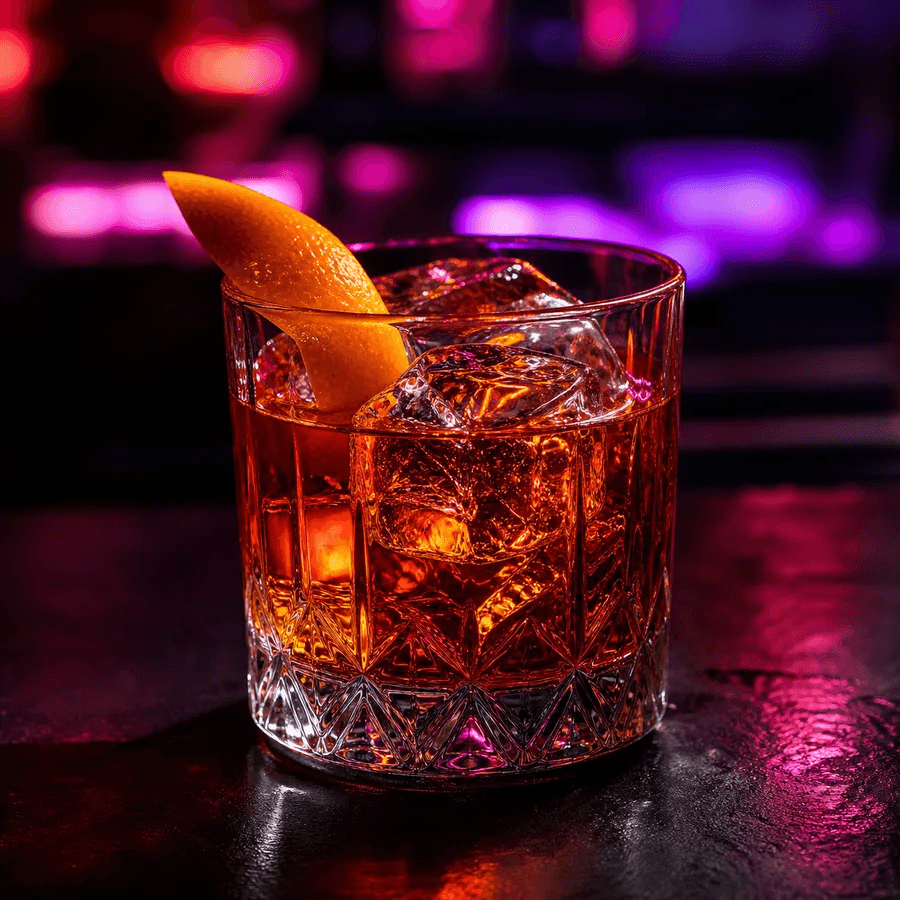 Negroni cocktail